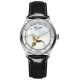 Reef Tiger Love Angel Designer Moda Diamanti Orologio Automatico con Quadrante Bianco MOP Orologi in Acciaio per donna RGA1550-YWB